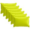 vidaXL Housse de coussin 6 pc HOUTEN Vert vif. 30 x 50 cm Polyester