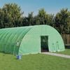 vidaXL Serre avec cadre en acier vert 60 m&sup2; 10x6x2,85 m