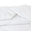 vidaXL Couette avec oreiller 3 pcs Blanc Microfibre