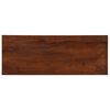 vidaXL Dessus de table 80x40x3,8 cm rectangulaire bois massif r&eacute;cup&eacute;r&eacute;
