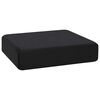 vidaXL Coussin d&rsquo;assise 40 x 40 x 11 cm Mousse PU Noir