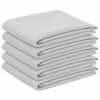 vidaXL Tissu de Table 5 pc Rectangulaire Blanc 140 x 260 cm
