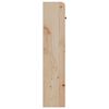 vidaXL T&ecirc;te de lit avec rangement 150 cm bois massif de pin