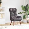 vidaXL fauteuil Gris 69 x 74 x 93 cm Cuir artificiel
