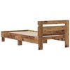 vidaXL Cadre de lit Bois ancien 75 x 190 cm Bois d'ing&eacute;nierie