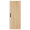 vidaXL Armoire murale chêne sonoma 34,5x34x90 cm