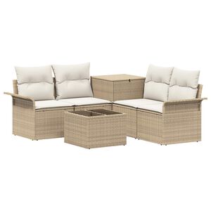 vidaXL Ensemble de Canap&eacute;s 6 pc 4-Nombre de places