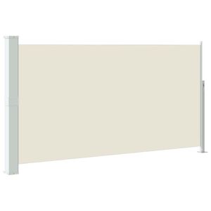 vidaXL Auvent lat&eacute;ral de patio 160x300 cm Couleur cr&egrave;me