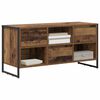 vidaXL Meuble TV Bois Ancien 100 x 36 x 49,5 cm Bois d'ing&eacute;nierie