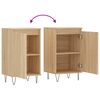 vidaXL Buffet ch&ecirc;ne sonoma 40x35x70 cm bois d'ing&eacute;nierie