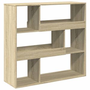 vidaXL Cloison de s&eacute;paration ch&ecirc;ne sonoma bois d'ing&eacute;nierie