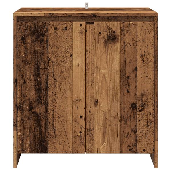 vidaXL Buffet vieux bois 70x41x75 cm bois d'ingénierie