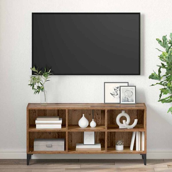 vidaXL Ensemble meuble TV Marron 69,5 x 30 x 50 cm Bois d'ing&eacute;nierie