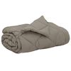 vidaXL Duvet d'&eacute;t&eacute; simple 240 x 200 cm &Eacute;t&eacute; 200 gsm Gris clair