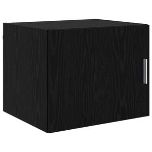 vidaXL Meuble mural Ch&ecirc;ne noir 50 x 42,5 x 40 cm Bois d'ing&eacute;nierie
