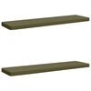 vidaXL Coussins de banc 2 pi&egrave;ces VUGHT 2 pc 100 % polyester Vert olive