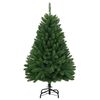 vidaXL Sapin de No&euml;l artificiel avec 150 LED Vert 150 cm PVC et m&eacute;tal