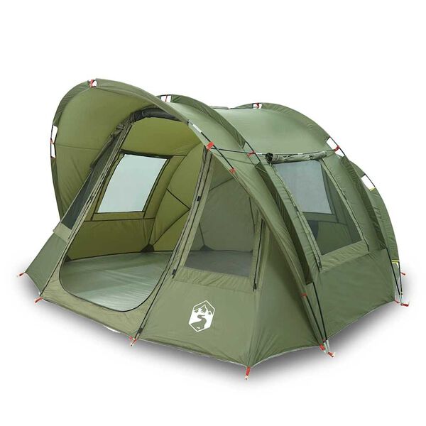 vidaXL Tente de p&ecirc;che 2 personnes vert olive imperm&eacute;able
