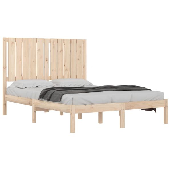 vidaXL Cadre de lit sans matelas 120x200 cm bois de pin massif