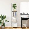 vidaXL &Eacute;tag&egrave;re Ch&ecirc;ne Sonoma 40 x 30 x 183 cm Bois d'ing&eacute;nierie
