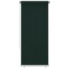 vidaXL Store roulant d'ext&eacute;rieur 100x230 cm Vert fonc&eacute; PEHD