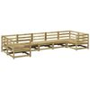 vidaXL Salon de jardin 7 pcs bois de pin impr&eacute;gn&eacute;