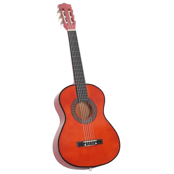 vidaXL Guitare classique pour débutants et enfants 1/2 34" Tilleul