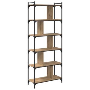 vidaXL Biblioth&egrave;que 5 niveaux 76 x 32 x 192 cm Bois d'ing&eacute;nierie