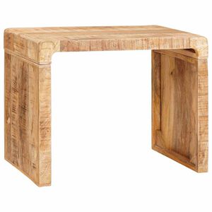 vidaXL Table d'appoint Marron 60 x 35 x 46 cm Bois de mangue massif
