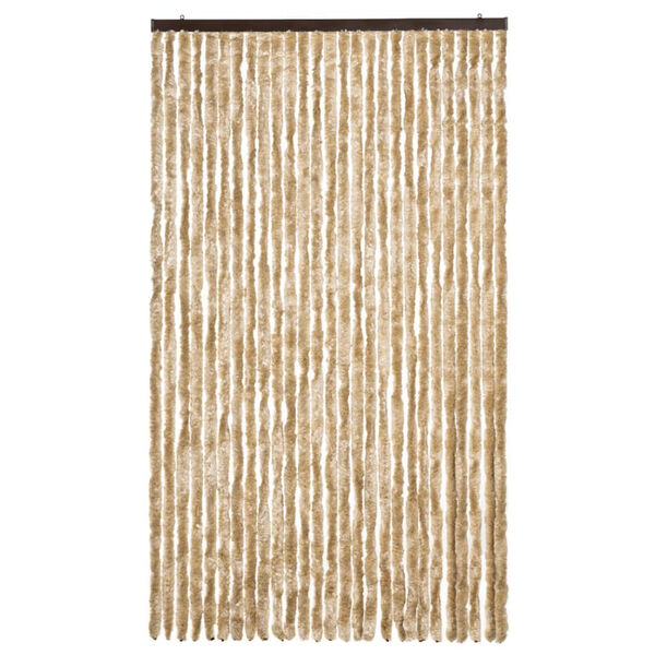 vidaXL Moustiquaire beige 118x220 cm chenille