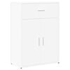 vidaXL Buffet blanc 60x30x84 cm bois d'ing&eacute;nierie