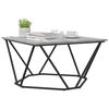 vidaXL Table basse Gris Sonoma 80 x 80 x 45 cm