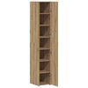 vidaXL Haut Armoire 2 pcs Ch&ecirc;ne artisanal 30 x 42,5 x 185 cm