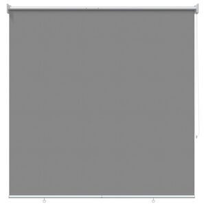vidaXL Store roulant ext&eacute;rieur protection UV Gris clair 140 x 140 cm