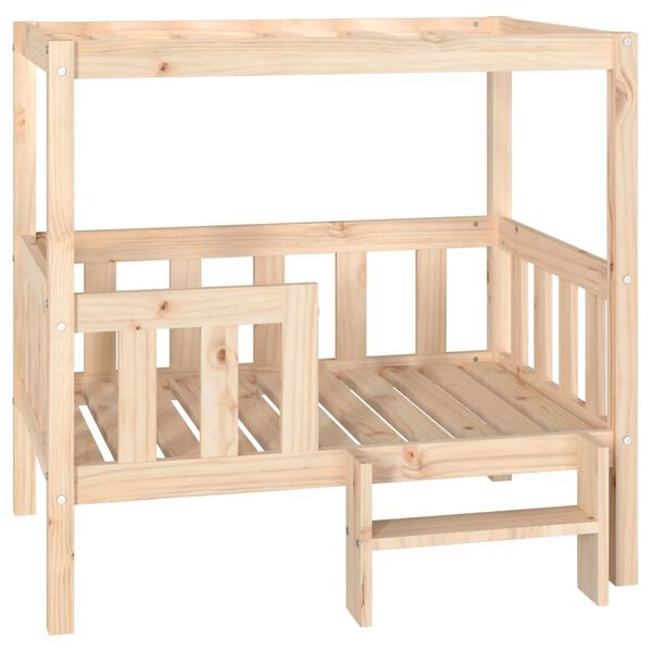 vidaXL Lit pour chien 95,5x73,5x90 cm Bois de pin solide