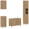 vidaXL Ensemble de 4 pi&egrave;ces d'armoires de salle de bain DELFT