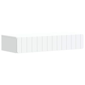 vidaXL Table d'appoint murale Blanc 87,5 x 34,5 x 17 cm