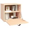 vidaXL Armoire murale 40x30x35 cm Bois de pin massif
