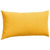 vidaXL Coussins de canapé 2 pcs Jaune clair 80 x 40 cm