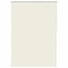 vidaXL Store enrouleur occultant 144,4 x 230 cm, largeur du tissu 140 cm, blanc cass&eacute;