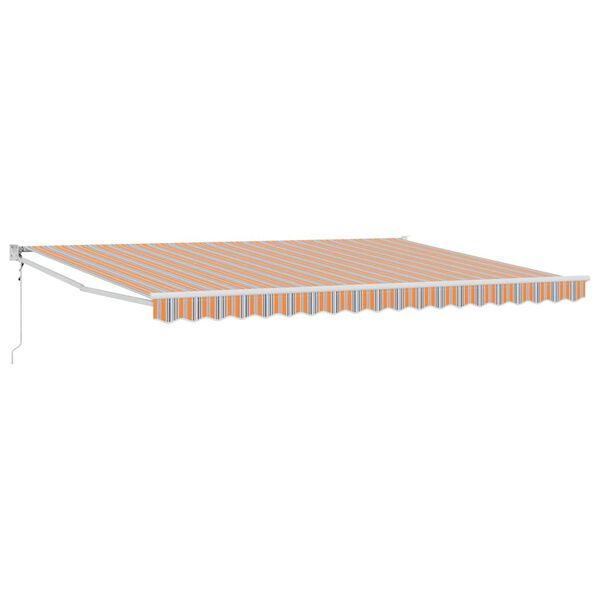 vidaXL Auvent Rétractable Multicolore 450 × 300 cm