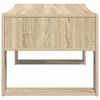 vidaXL Table basse Ch&ecirc;ne Sonoma 92 x 53 x 45 cm Bois d'ing&eacute;nierie