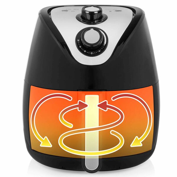 Tristar Friteuse XXL 1500 W 4,5 L Noir