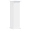 vidaXL Support pour plantes blanc 33x33x100 cm bois d'ing&eacute;nierie