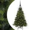 vidaXL Sapin de No&euml;l artificiel avec boules 150 cm 150 LED Blanc chaud