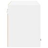 vidaXL Armoire suspendue Blanc 80 x 31 x 40 cm Bois d'ing&eacute;nierie
