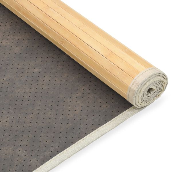 vidaXL Tapis Bambou 80x200 cm Naturel