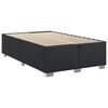 vidaXL Cadre de lit sans matelas noir 120x190 cm similicuir