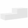 vidaXL Armoire de rangement 2 pcs Blanc 103 x 41 x 40 cm