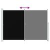 vidaXL Auvent lat&eacute;ral r&eacute;tractable de patio 200x300 cm Noir